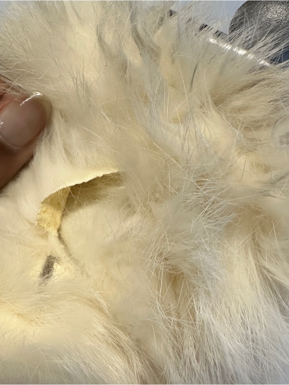 Vintage Rabbit Fur Coat - Picture 6 of 7